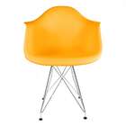 Cadeira Para Sala De Jantar Base Cromada Arm-empório  - Amare