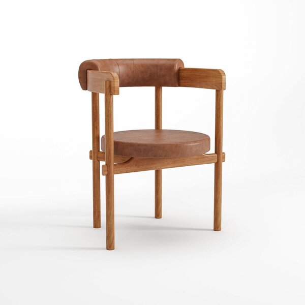 Cadeira Para Sala De Jantar Cavalet Champagne/caramelo 133b