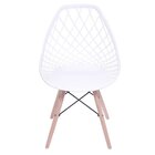 Cadeira Para Sala De Jantar Clarice Cloe Madeira Branco