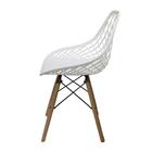 Cadeira Para Sala De Jantar Com Pé De Madeira Kaila