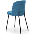 Cadeira Para Sala De Jantar Cozinha Estofada Gavi L02 Linho A