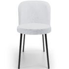 Cadeira Para Sala De Jantar Cozinha Estofada Gavi L02 Linho C