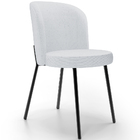 Cadeira Para Sala De Jantar Cozinha Estofada Gavi L02 Linho C