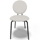 Cadeira Para Sala De Jantar Cozinha Évora L02 Bouclê Cru - ly