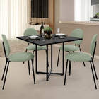 Cadeira Para Sala De Jantar Cozinha Évora L02 Bouclê Oliva -