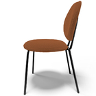 Cadeira Para Sala De Jantar Cozinha Évora L02 Bouclê Terracot