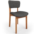 Cadeira Para Sala De Jantar Cozinha Living Estofada Dara L02