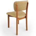 Cadeira Para Sala De Jantar Cozinha Living Estofada Dara L02