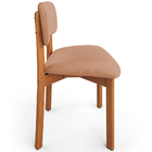 Cadeira Para Sala De Jantar Cozinha Living Estofada Dara L02