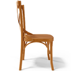 Cadeira Para Sala De Jantar E Estar Living Ávila L02 Madeira