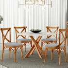 Cadeira Para Sala De Jantar E Estar Living Estofada Ávila L02