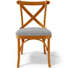 Cadeira Para Sala De Jantar E Estar Living Estofada Ávila L02