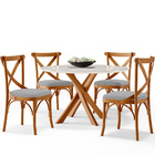 Cadeira Para Sala De Jantar E Estar Living Estofada Ávila L02