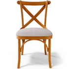 Cadeira Para Sala De Jantar E Estar Living Estofada Ávila L02