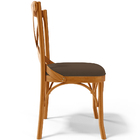 Cadeira Para Sala De Jantar E Estar Living Estofada Ávila L02