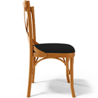 Cadeira Para Sala De Jantar E Estar Living Estofada Ávila L02