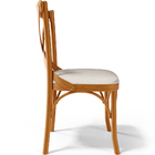 Cadeira Para Sala De Jantar E Estar Living Estofada Ávila L02