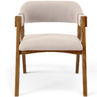 Cadeira Para Sala De Jantar E Estar Living Estofada Suran L02