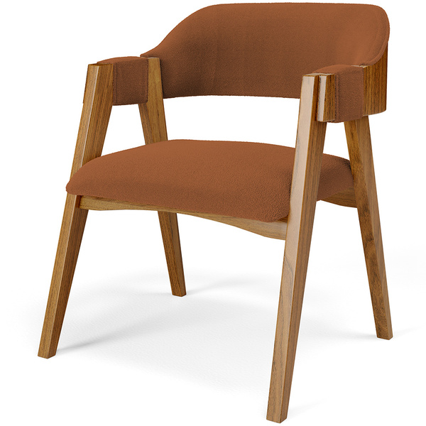 Cadeira Para Sala De Jantar E Estar Living Estofada Suran L02