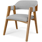 Cadeira Para Sala De Jantar E Estar Living Estofada Suran L02