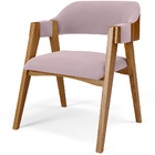 Cadeira Para Sala De Jantar E Estar Living Estofada Suran L02