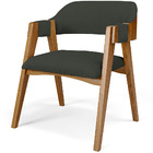 Cadeira Para Sala De Jantar E Estar Living Estofada Suran L02