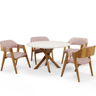 Cadeira Para Sala De Jantar E Estar Living Estofada Suran L02