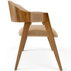 Cadeira Para Sala De Jantar E Estar Living Estofada Suran L02