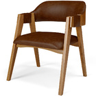 Cadeira Para Sala De Jantar E Estar Living Estofada Suran L02