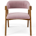 Cadeira Para Sala De Jantar E Estar Living Estofada Suran L02