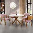 Cadeira Para Sala De Jantar E Estar Living Estofada Suran L02