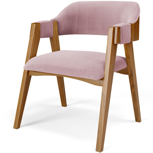 Cadeira Para Sala De Jantar E Estar Living Estofada Suran L02