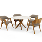 Cadeira Para Sala De Jantar E Estar Living Estofada Suran L02