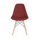 Cadeira Para Sala De Jantar Eames Pp Dsw Vermelho Falu