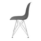 Cadeira Para Sala De Jantar Eames Pp Eiffel Cinza Brasão