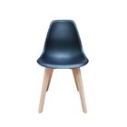 Cadeira Para Sala De Jantar Eames Pp Wood Preto