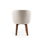 Cadeira Para Sala De Jantar Em Madeira Maciça West Bege