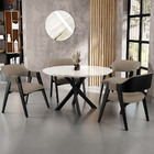 Cadeira Para Sala De Jantar Estar Living Estofada Suran L02 P