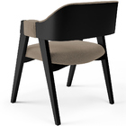 Cadeira Para Sala De Jantar Estar Living Estofada Suran L02 P