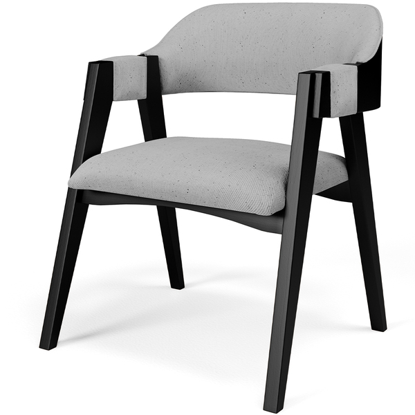 Cadeira Para Sala De Jantar Estar Living Estofada Suran L02 P