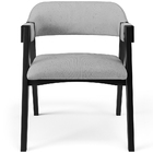 Cadeira Para Sala De Jantar Estar Living Estofada Suran L02 P