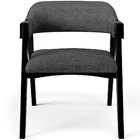 Cadeira Para Sala De Jantar Estar Living Estofada Suran L02 P