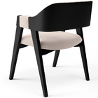 Cadeira Para Sala De Jantar Estar Living Estofada Suran L02 P