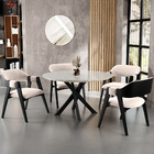 Cadeira Para Sala De Jantar Estar Living Estofada Suran L02 P