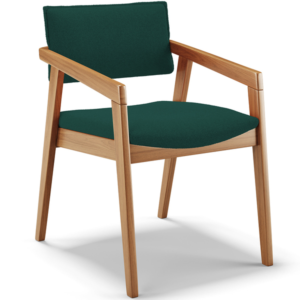 Cadeira Para Sala De Jantar Estar Living Giorgia L02 Bouclê V