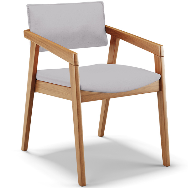 Cadeira Para Sala De Jantar Estar Living Giorgia L02 Linho Ci