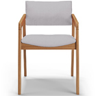 Cadeira Para Sala De Jantar Estar Living Giorgia L02 Linho Ci