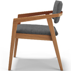 Cadeira Para Sala De Jantar Estar Living Giorgia L02 Linho Ci