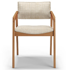 Cadeira Para Sala De Jantar Estar Living Giorgia L02 Linho Pa