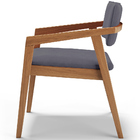 Cadeira Para Sala De Jantar Estar Living Giorgia L02 Suede Ci